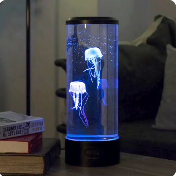 Color Changing Jellyfish Lamp Usb/Battery Powered Table Night Light Children'S Gift Home Bedroom Decor Boys and Girls Birthday Gifts